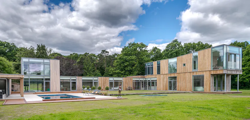 Bel Air modern home, D2582 (photo 92)