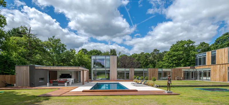 Bel Air modern home, D2582 (photo 106)