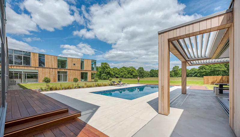 Bel Air modern home, D2582 (photo 94)
