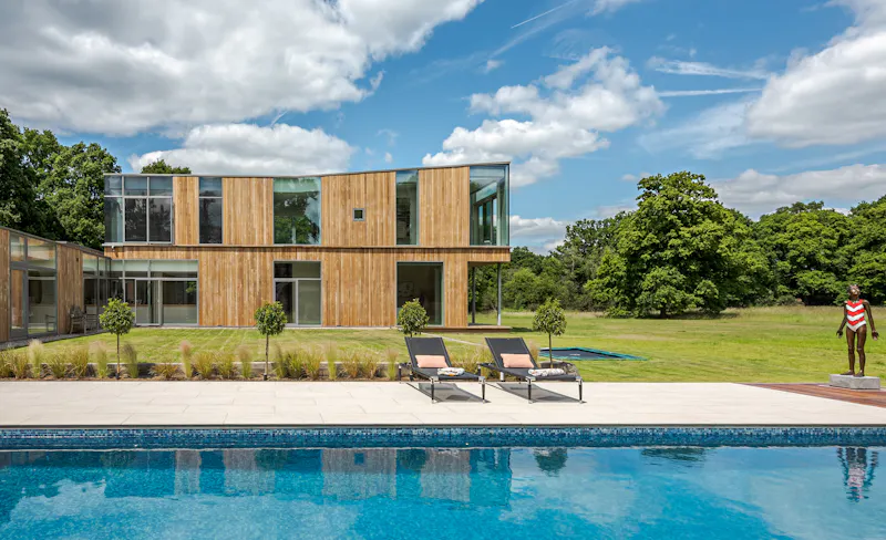 Bel Air modern home, D2582 (photo 93)