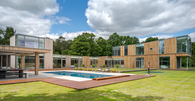 Bel Air modern home, D2582 (photo 104)