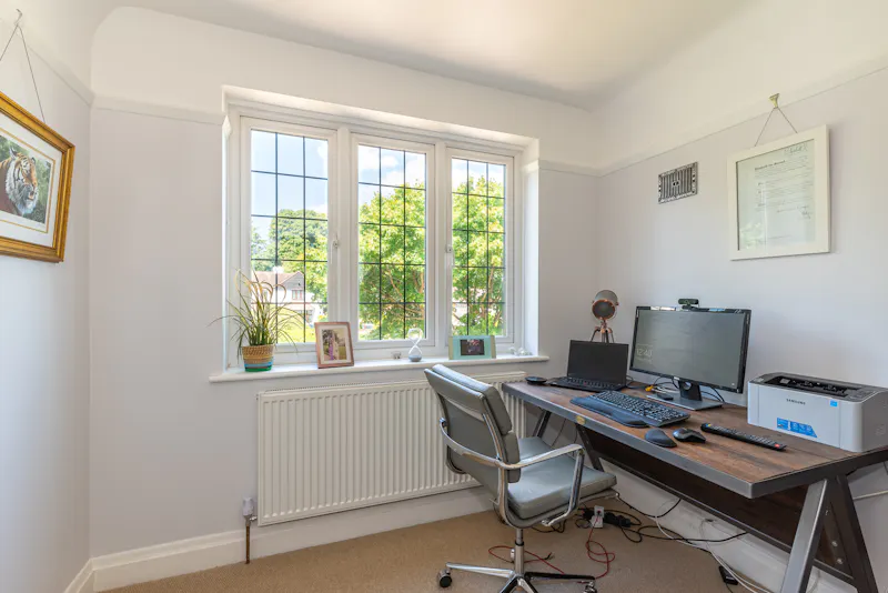 Study at Bright family home in Purley, D2650 (photo 37)