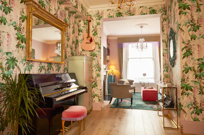 Piano at Elegant Camden Apartment, F1224 (photo 7)