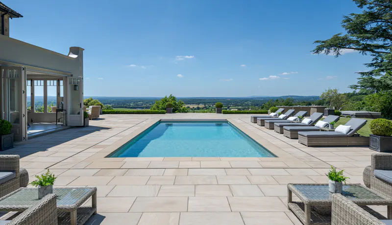 Terrace/Patio at Crockham Hill Manor, B1984 (photo 69)