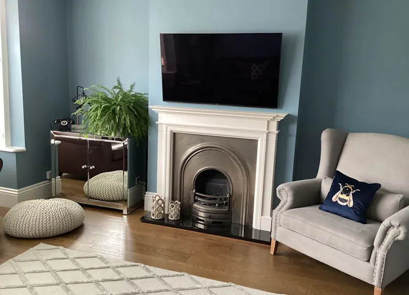 Fireplace at Chingford Luxury Home , E504 (photo 4)