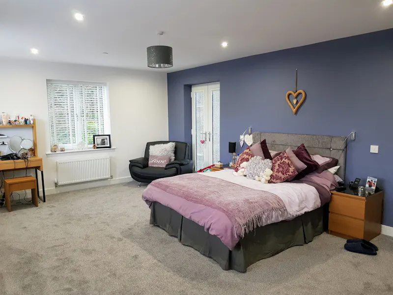 Bedroom at Merthyr Tydfil Modern Home, D2672 (photo 12)