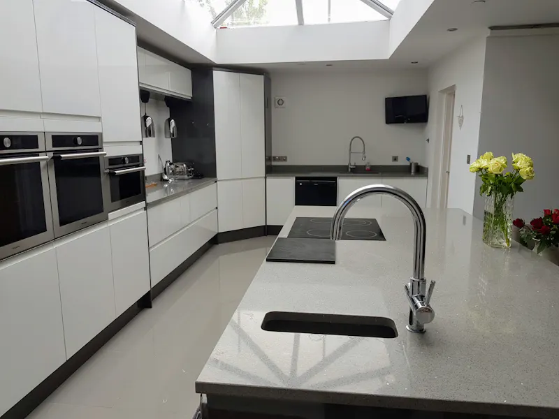 Kitchen at Merthyr Tydfil Modern Home, D2672 (photo 3)