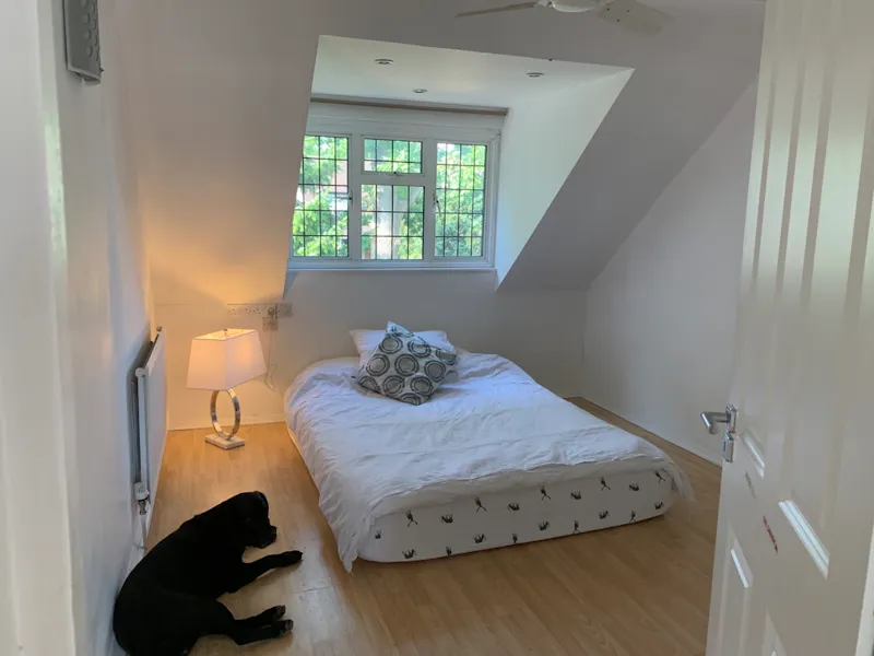Bedroom at Vacant Rickmansworth house, D2638 (photo 16)