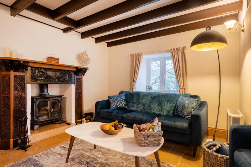 Fireplace at Ribblehead Country Cottage, C925 (photo 4)