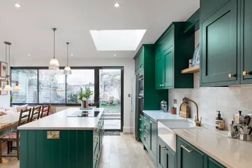 Colourful Vauxhall terrace, D2653