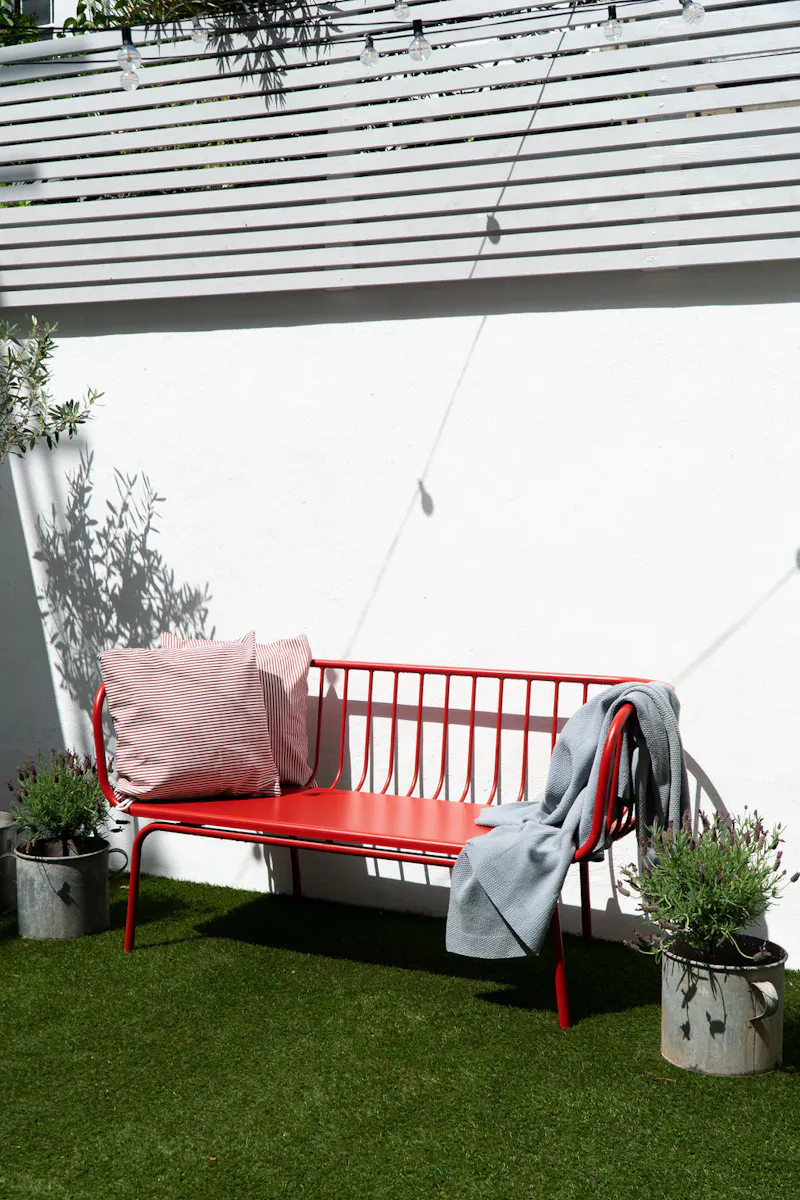 Garden at Brighton family house, B1873 (photo 42)