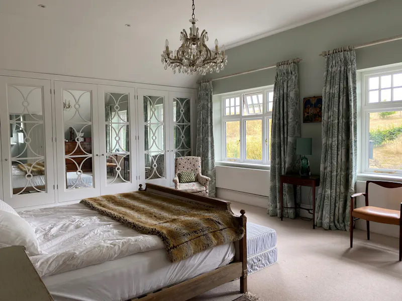 Bedroom at Edwardian Milford Vicarage, E507 (photo 12)