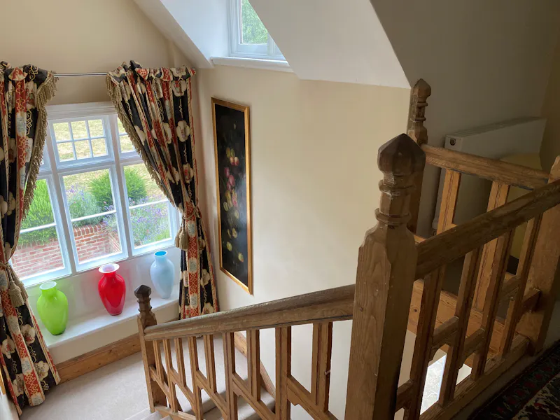 Staircase at Edwardian Milford Vicarage, E507 (photo 15)