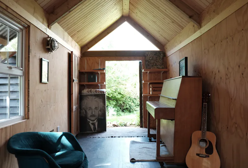 Floor - wooden at Rustic timber cottage in Rye, C926 (photo 22)