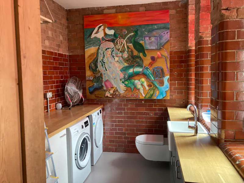 Utility room at Old Street loft-style apartment, F1229 (photo 26)