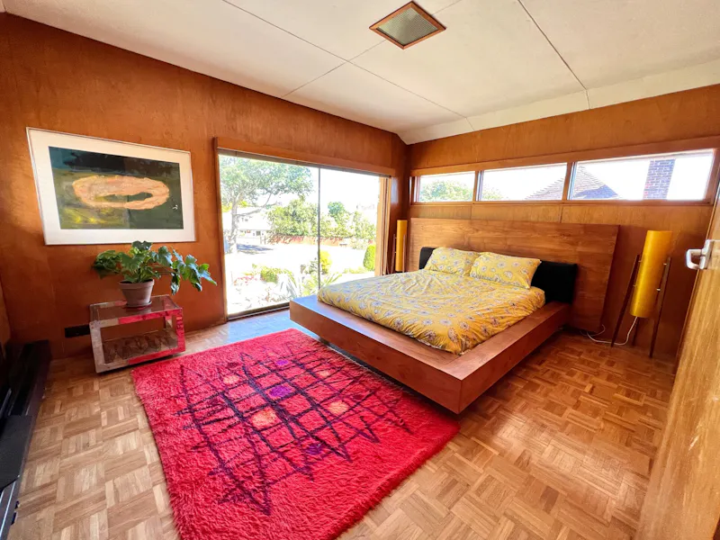 Bedroom at Collington Modernist house, E508 (photo 14)