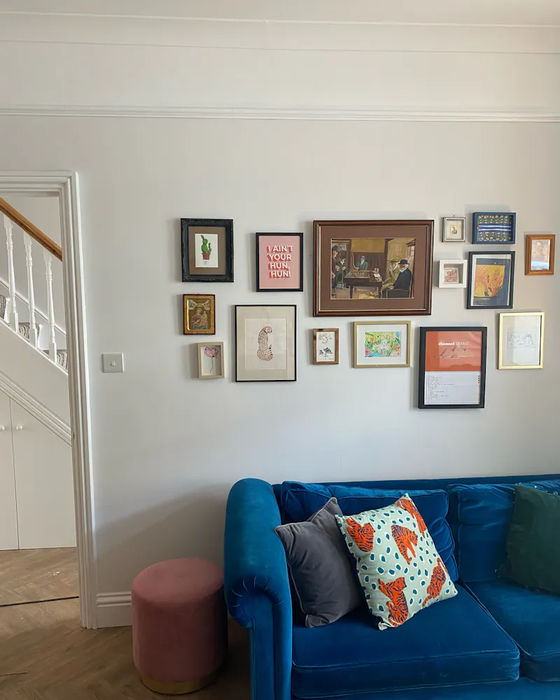Living Room at Terraced Tooting house, D2663 (photo 4)