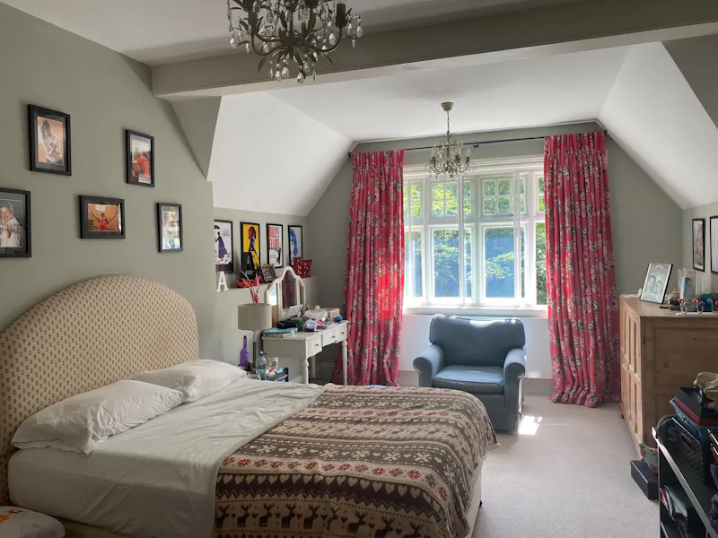 Bedroom at Edwardian Milford Vicarage, E507 (photo 19)