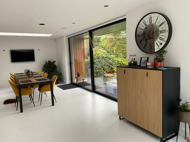 French doors at Modern Millbrook house, K471 (photo 12)