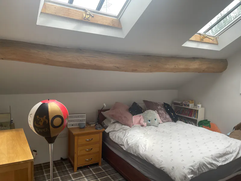 Bedroom at 17th Century Yeoman’s House, A1586 (photo 44)