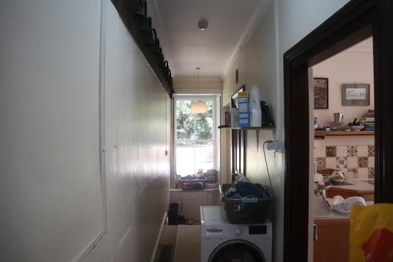 Utility room at Stocksfield Gothic house, B1996 (photo 14)