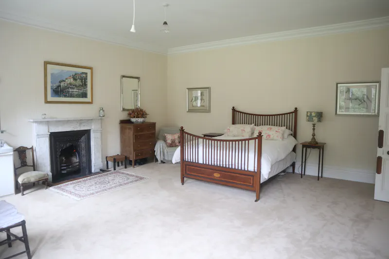 Fireplace at Stocksfield Gothic house, B1996 (photo 36)