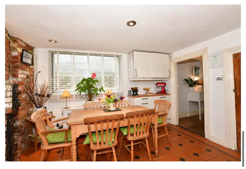 Dining room at Rochester converted bakery, D2674 (photo 5)