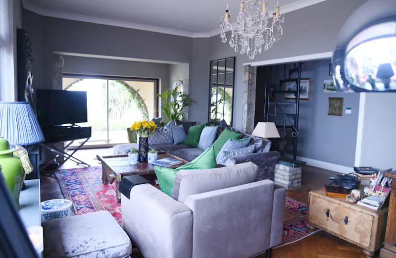 Living Room at Bohemian Basildon pool house, D2671 (photo 3)
