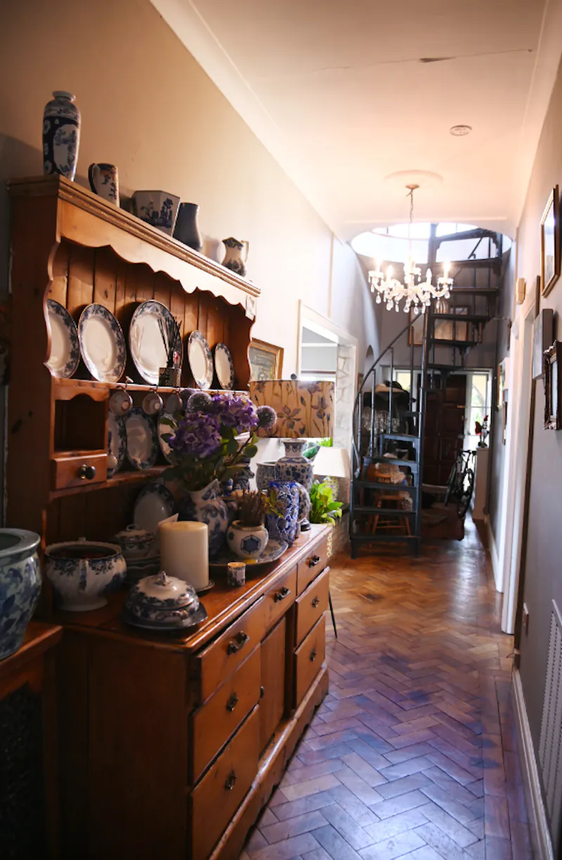 Corridor at Bohemian Basildon pool house, D2671 (photo 15)
