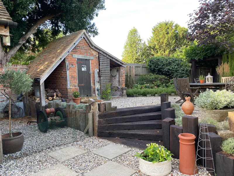 Georgian barn in Aldermaston , A1589 (photo 44)