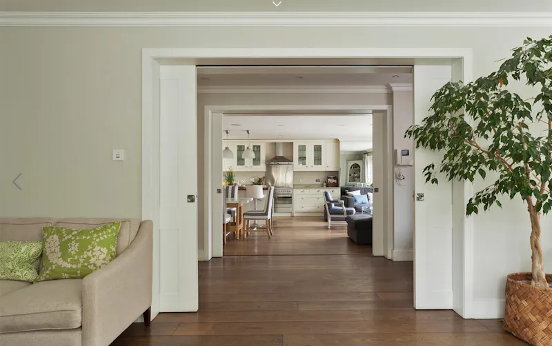 Floor - wooden at Light Wandsworth home, D2676 (photo 3)