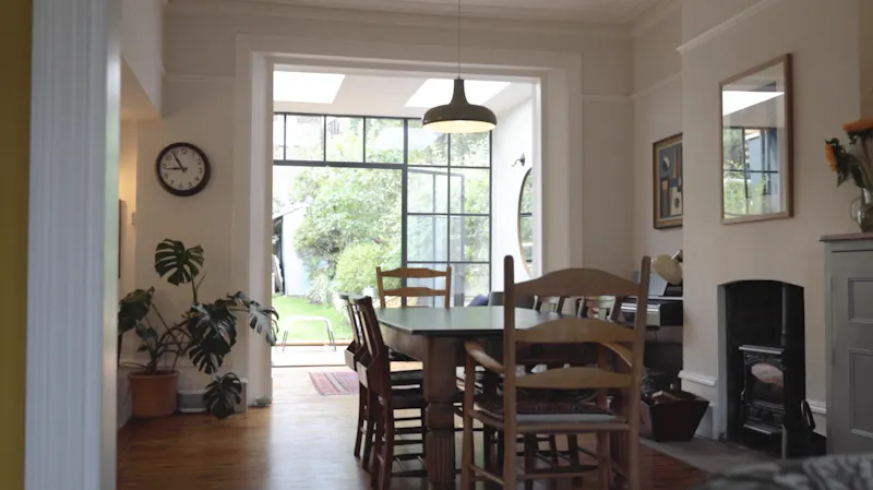 Dining room at Harringay Victorian Terrace, B1867 (photo 7)