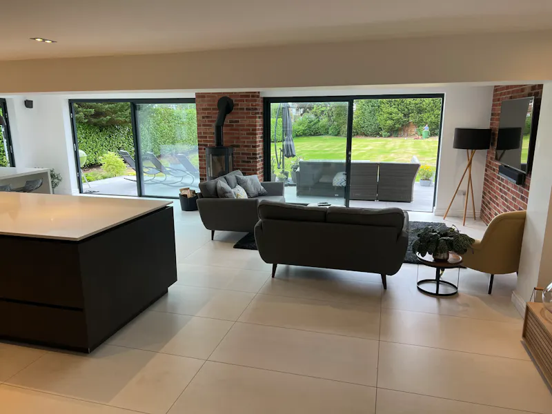 French doors at White Rendor Romiley Home, D2679 (photo 6)