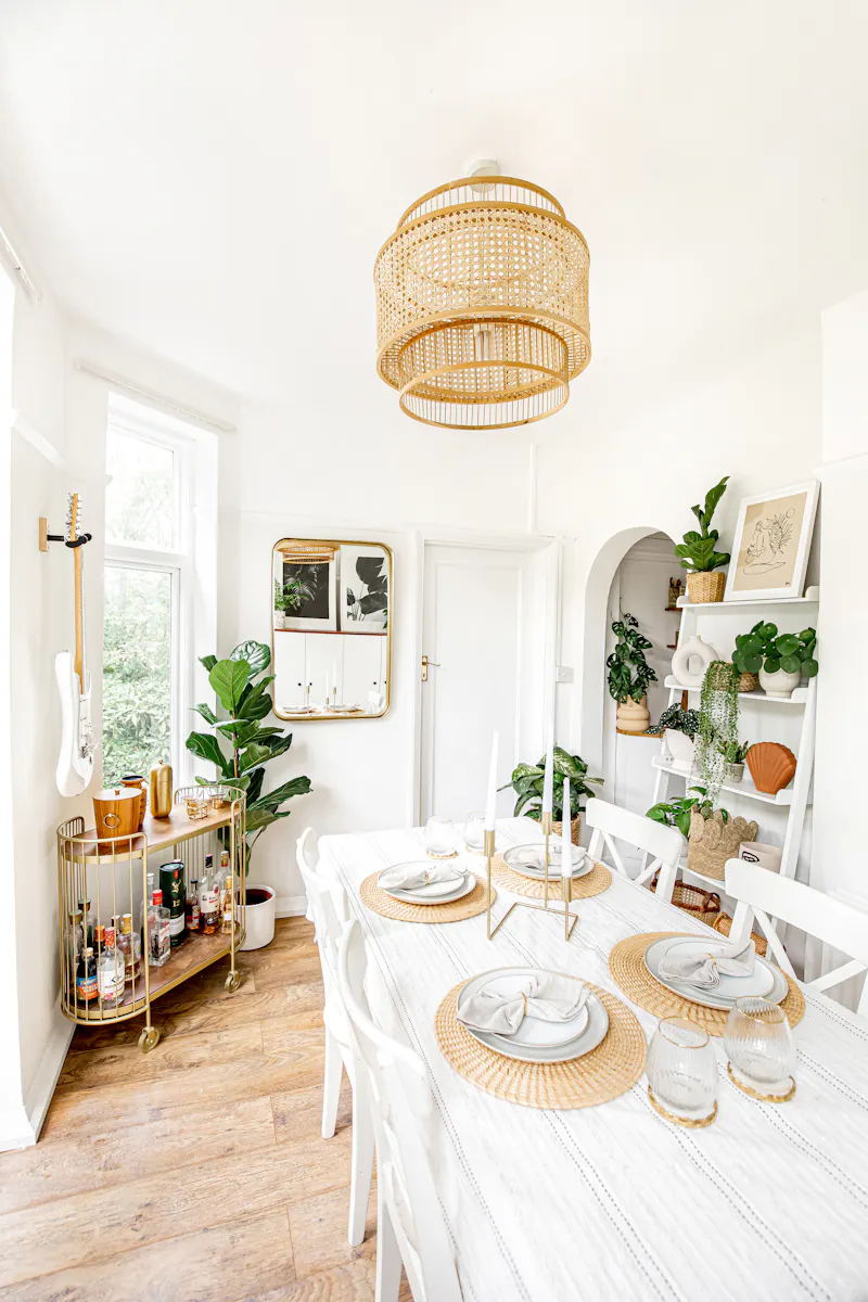 Dining room at Boho Wimbledon Flat, F1232 (photo 10)