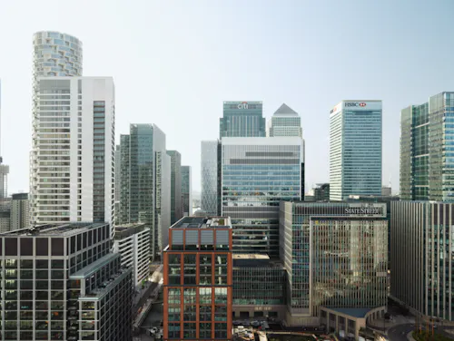 Canary Wharf workspace, T175