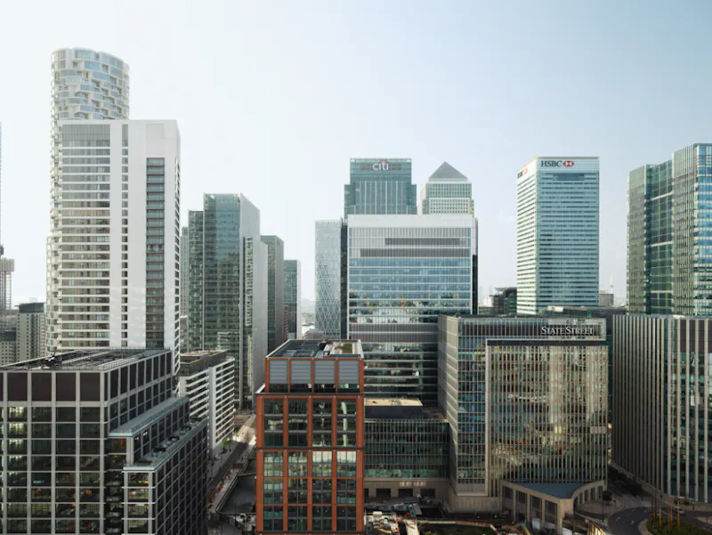 Views - city at Canary Wharf workspace, T175 (photo 1)