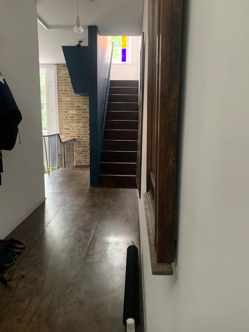 Staircase at Canonbury Victorian Terrace, B2004 (photo 19)