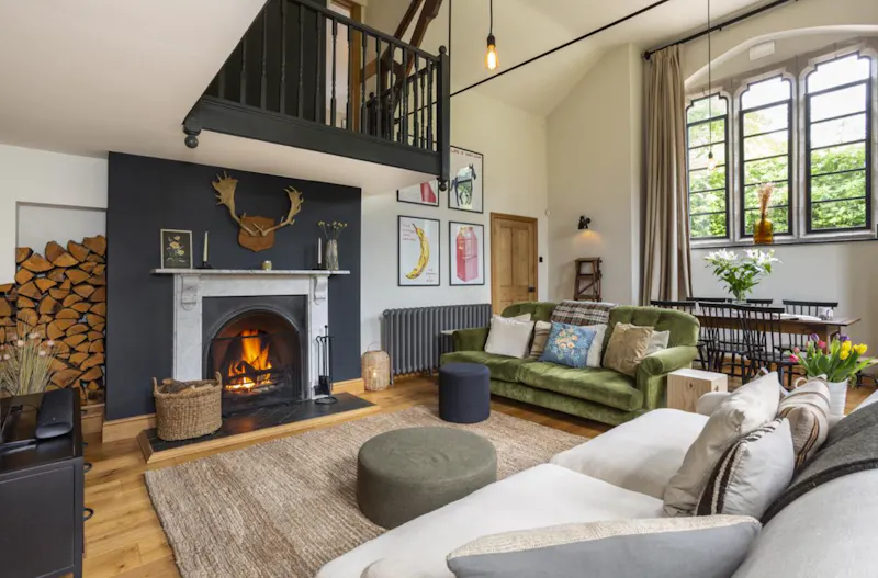 Living Room at Loft-style converted home, J226 (photo 2)
