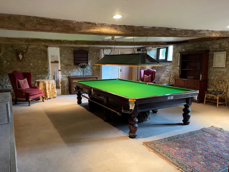 Games room at Classic Georgian country house, A1209 (photo 15)