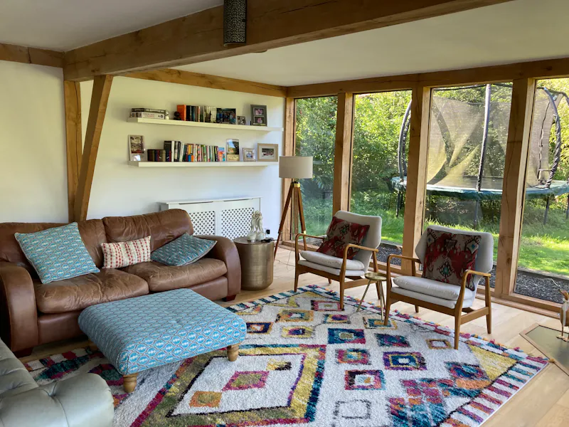 Floor - wooden at Converted Holmwood barn, L750 (photo 7)
