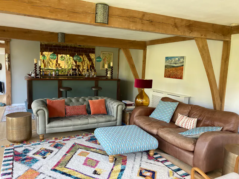 Living Room at Converted Holmwood barn, L750 (photo 6)