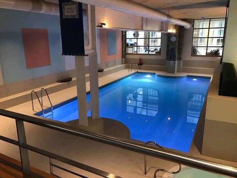 Swimming pool - indoor at Isle of Dogs penthouse, F1231 (photo 22)