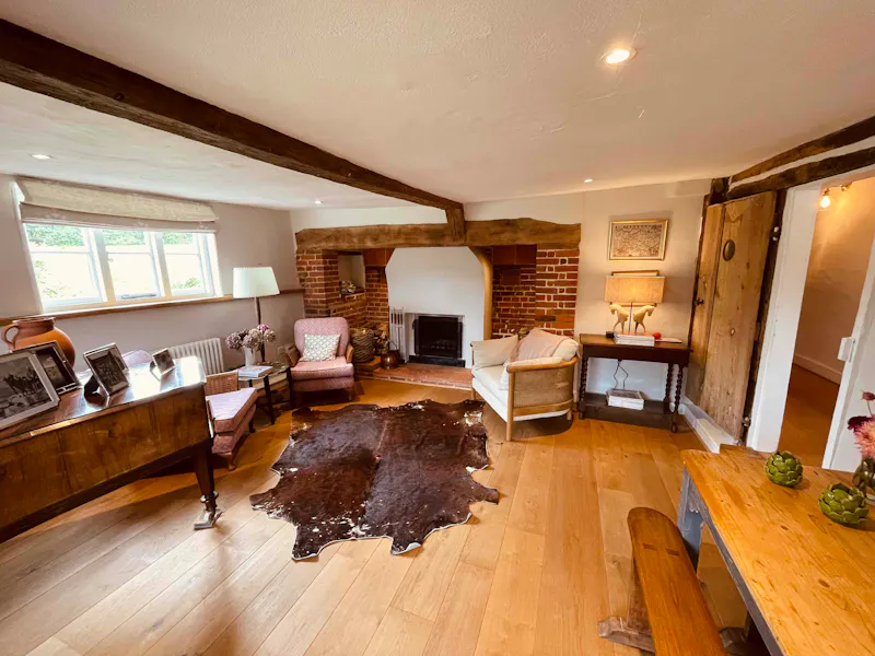 Living Room at Picturesque Kent farmhouse, L749 (photo 3)