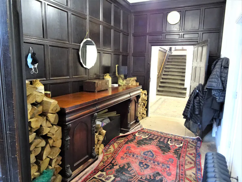 Entrance hall at Todmorden Gothic House, H1021 (photo 3)