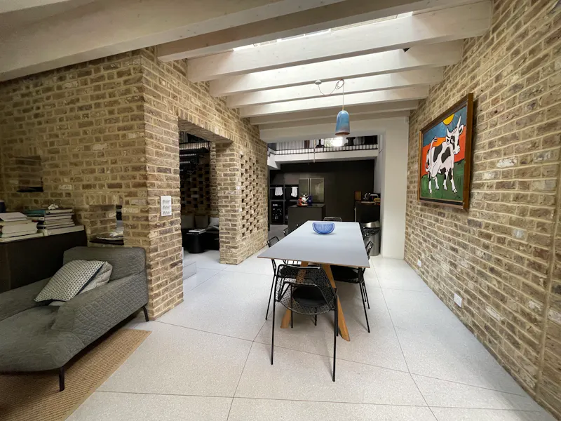Dining room at Canonbury Victorian Terrace, B2004 (photo 6)