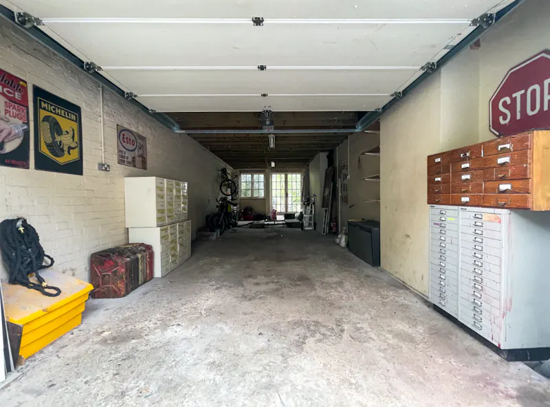 Garage at Roehampton modern mansion, D2382 (photo 62)