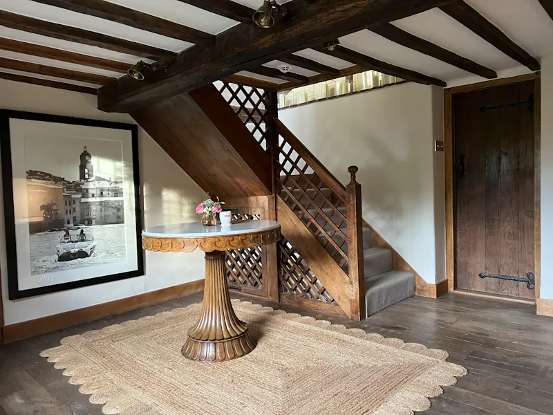 Staircase at High Wycombe house, D2690 (photo 20)