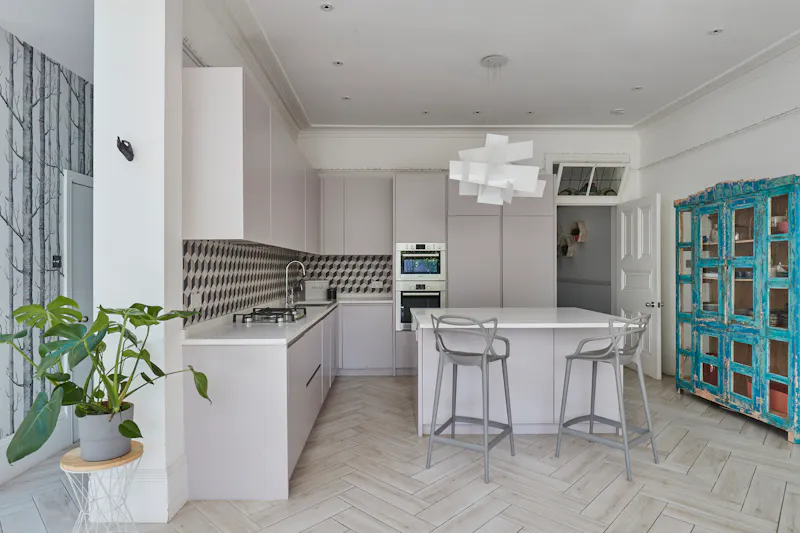 Floor - wooden at Contemporary West Acton house, D2691 (photo 10)