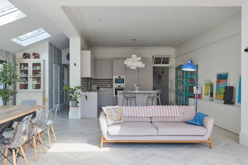 Contemporary West Acton house, D2691
