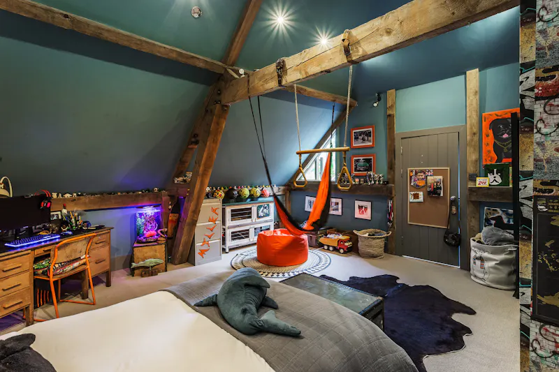 Bedroom - child's at Stylish Witley barn conversion, L656 (photo 55)